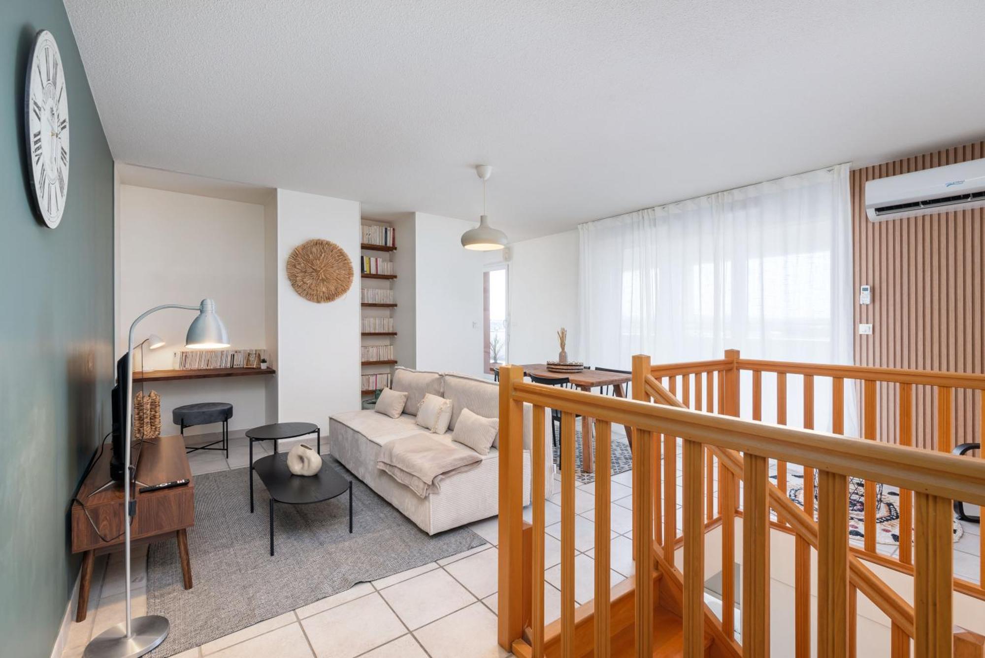 Le Montblanc & Spa Rooftop Apartment Lyon Exterior foto